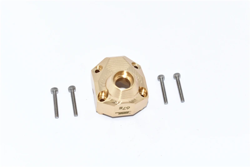 GPM Brass Front/Rear Gearbox Cover For AXIAL CAPRA 1.9 Unlimited Trail Buggy