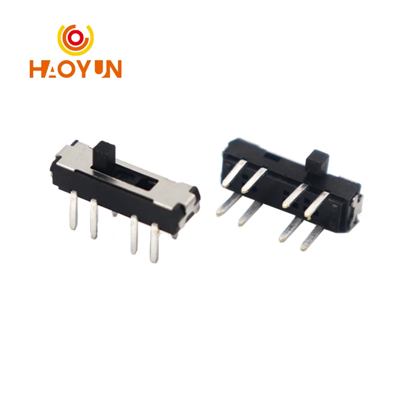 【30-10PCS】MSK23D19 micro switch toggle switch slide switch straight insert vertical eight pin three level horizontal side insert