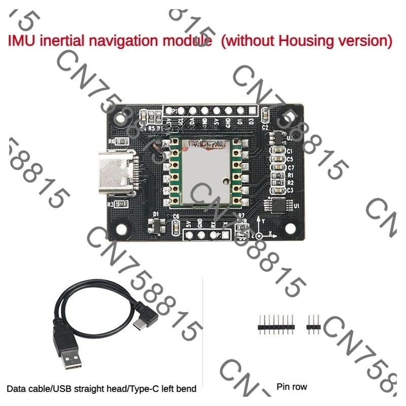 ROS Robotics MEMS USB Magnetometer AHRS Gyroscope Attitude Sensor Part for Raspberry Pi Jetson STM32，10-Axis IMU Inertial Module