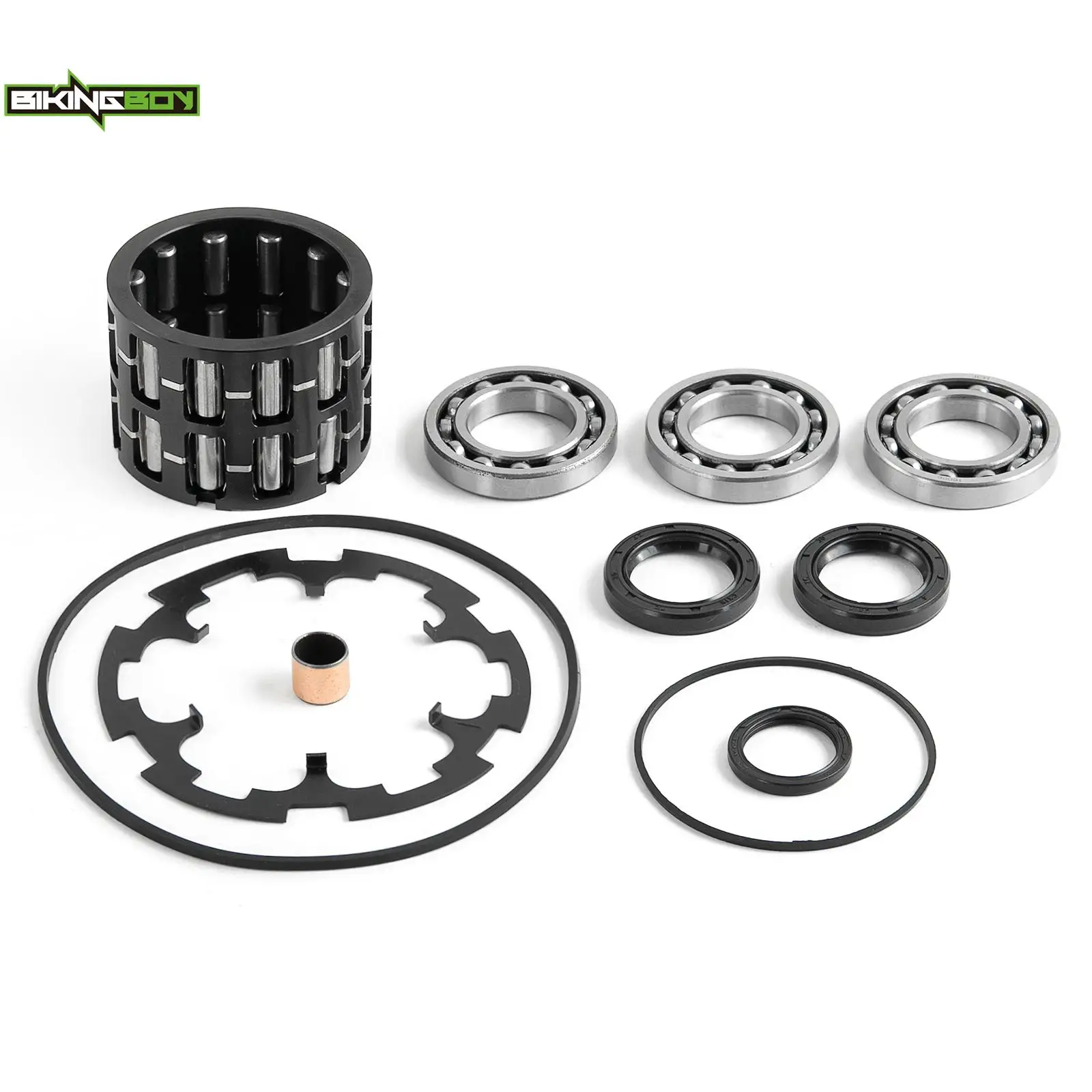 BIKINGBOY Front Differential Sprague Carrier Bearing Seal Repair Kit For Polaris Sportsman 450 HO 16 17 Sportsman 570 15 16 17