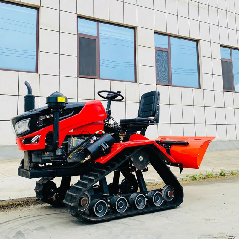 Гусеничный сельскохозяйственный мини-трактор фермы, 35 л.с. сельскохозяйственные гусеничные тракторы
