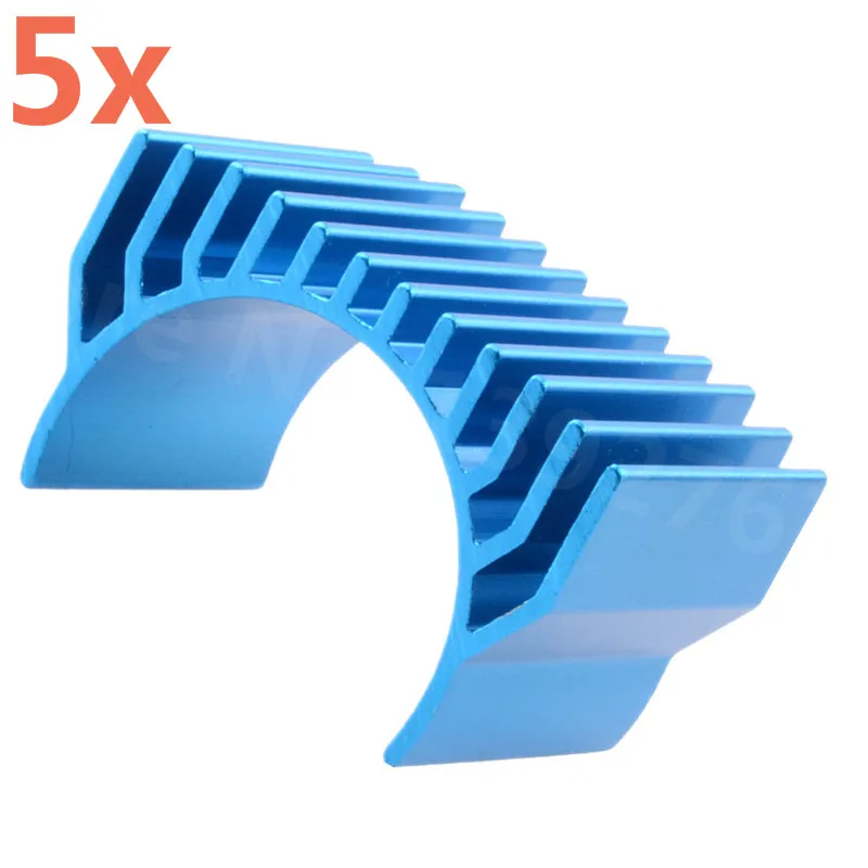 5Pcs 540 550 Motor Heatsink Install 30*30mm Cooling Fan For 1/10 RC Hobby Model Car Hsp Arrma Axial Traxxas Alloy Hop-up