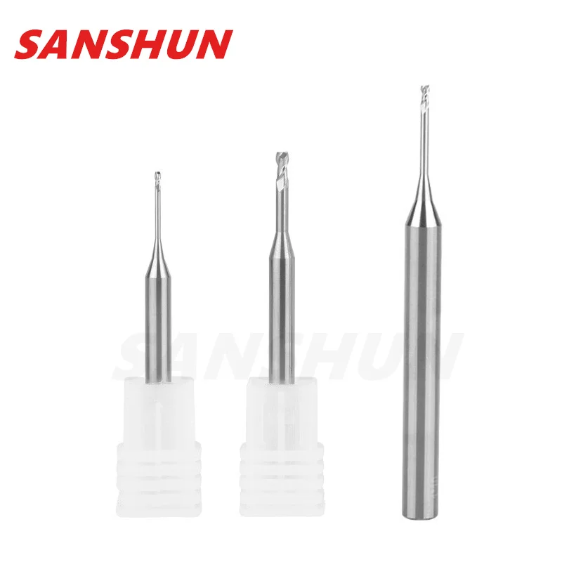 Rãnh Sâu Mặt Hợp Kim Dao Phay Tránh Cổ Cắt Kéo Dài CNC 3F Top Lỗ Sâu Chế Biến Thép Không Gỉ Cho Nhôm