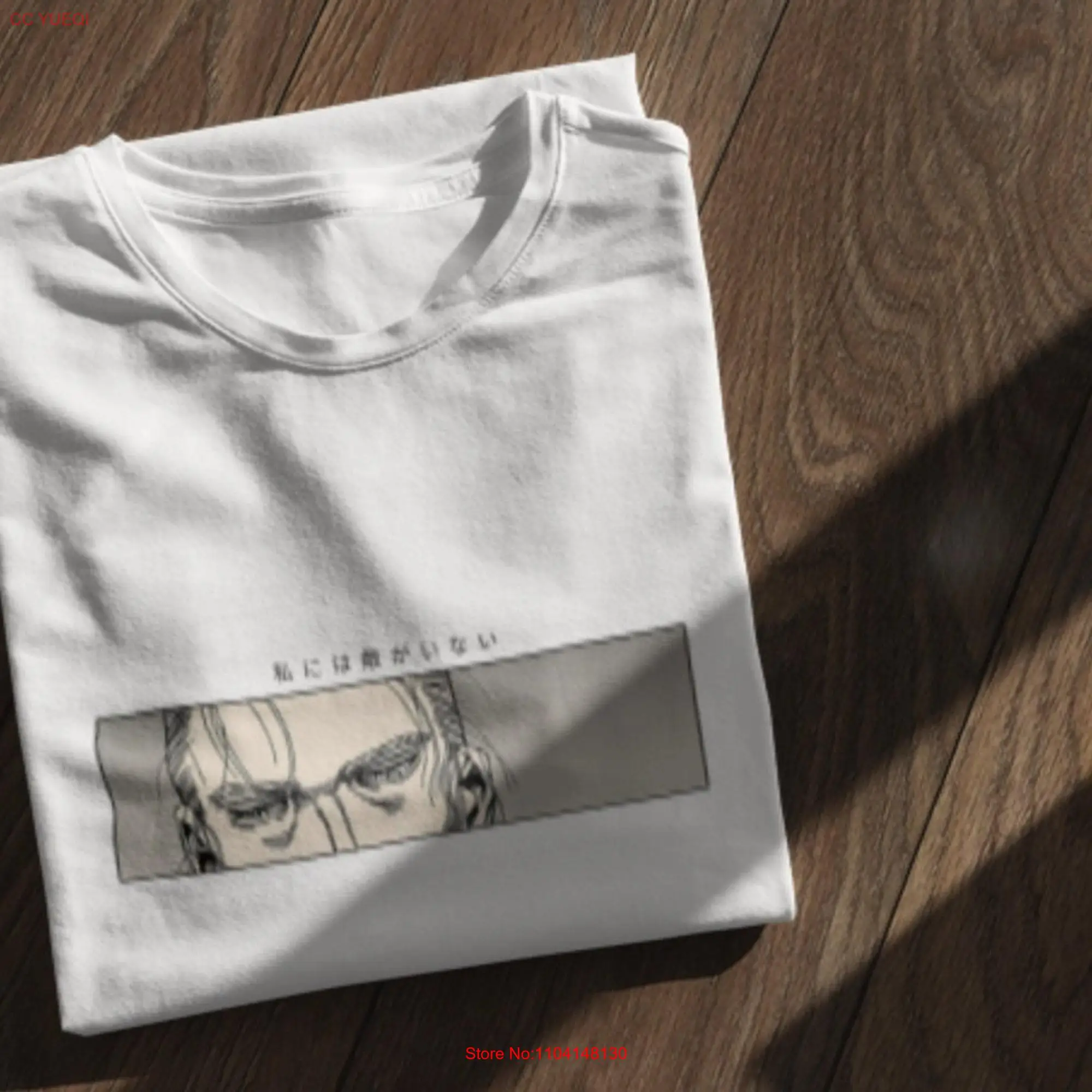 Thorfinn Vinland Saga Anime T Shirt Askeladd I Have No Enemies Heavy long or short sleeves