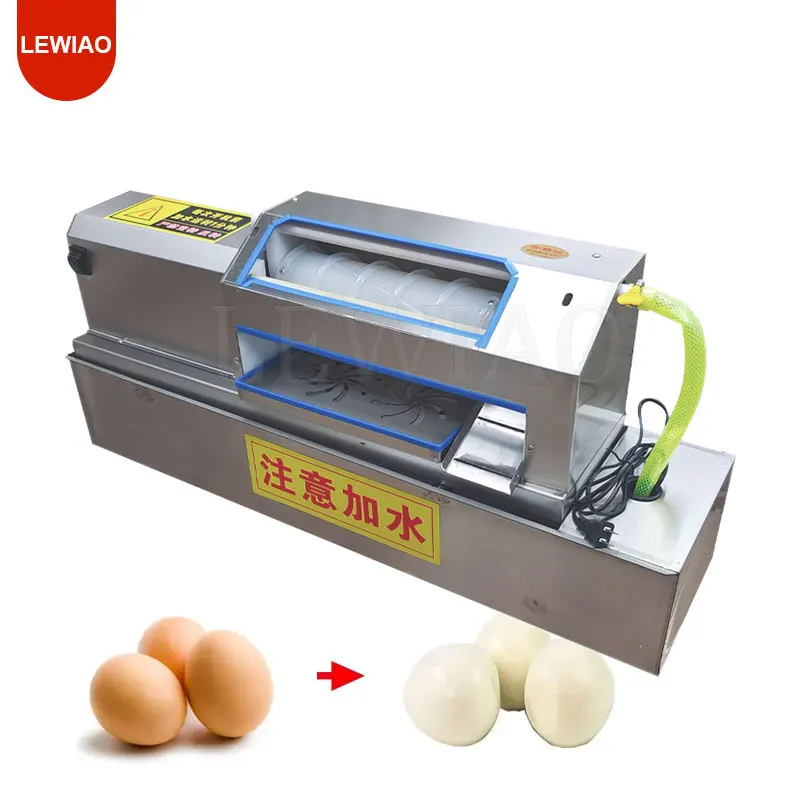 

Commercial Electric Quail Egg Sheller Peeling Machine Stainless Steel Quail Egg Peeler Bird Egg Shelling Equipment