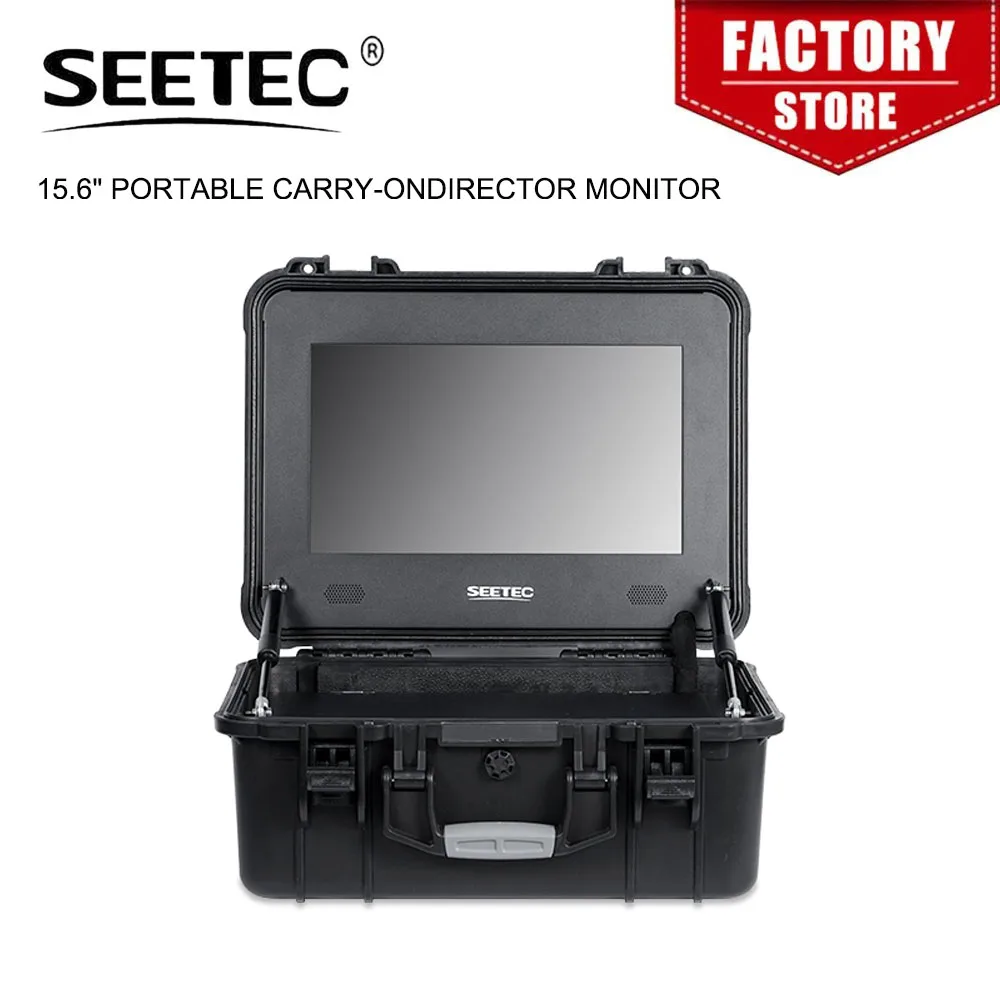 SEETEC WPC156 15.6 inch  Director Monitor 1000nit High Bright Portable Carry-on Full HD 1920x1080 4KHDMI SDI Input Output