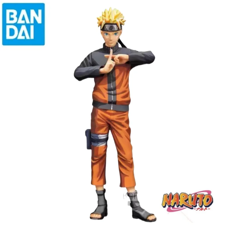 

In Stock Bandai Original Naruto Banpresto Uzumaki Naruto Figurine Model Ornaments Funko Pop Holiday Gifts 100% Genuine Anime