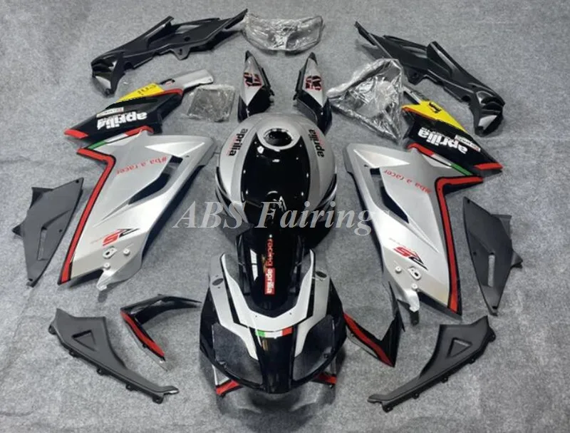 

Новый комплект обтекателей из АБС-пластика, подходит для Aprilia RS125 RS4 50 125 2006 2007 2008 2009 2010 2011 06 07 08 09 10 11, кузов серебристого цвета на заказ