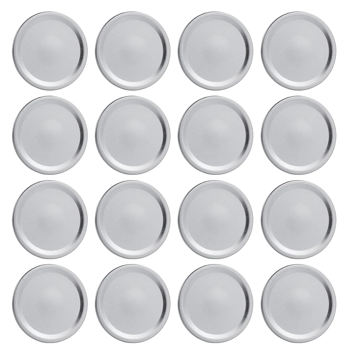 

24Pcs Mason Jar Tinplate Lids Round Split-Type Covers Storage Sealing Jar Caps Sealing Lids Tinplate Split-Type Lid