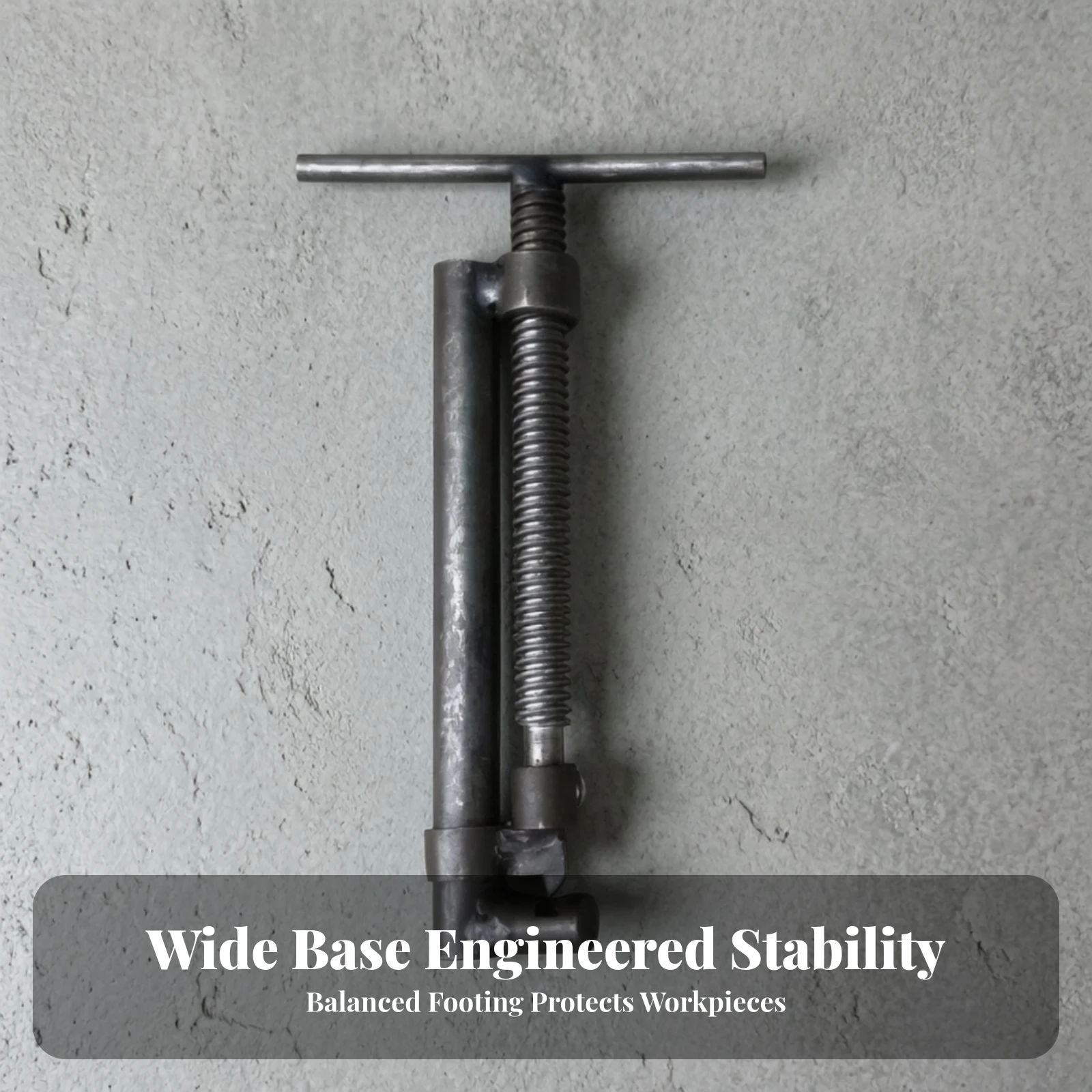 Clamp Tool with T-Handle Heavy-Duty Screw Clamp Compact Rugged for DIYers, Workshop, Woodworking