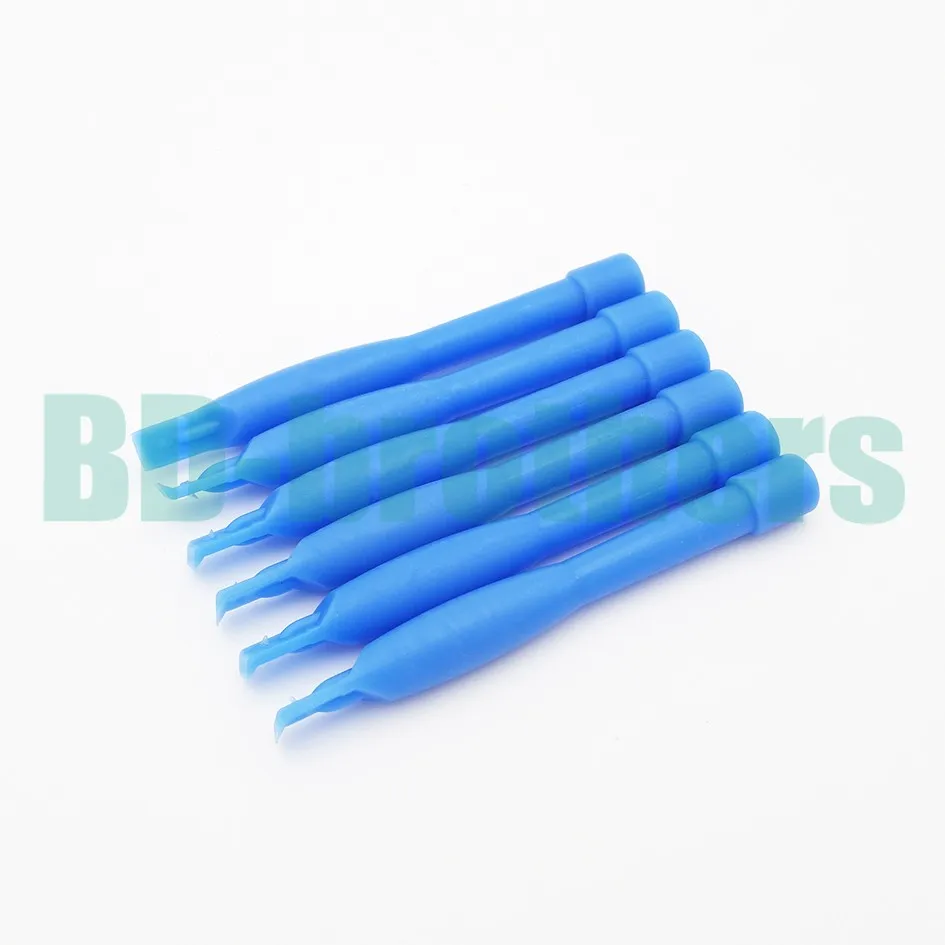 High Quality Blue Hard Plastic Pry Tool ,Round Handle Prying Tools Crowbar Spudger for Cell phone iPad Opening Tools