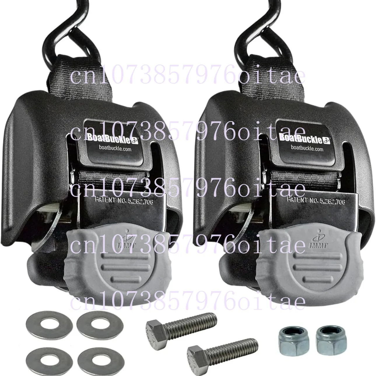 Increase The Strength of The High-strength Ship Trailer with Retractable Ratchet Straps, Capable of Bearing 500 Pounds