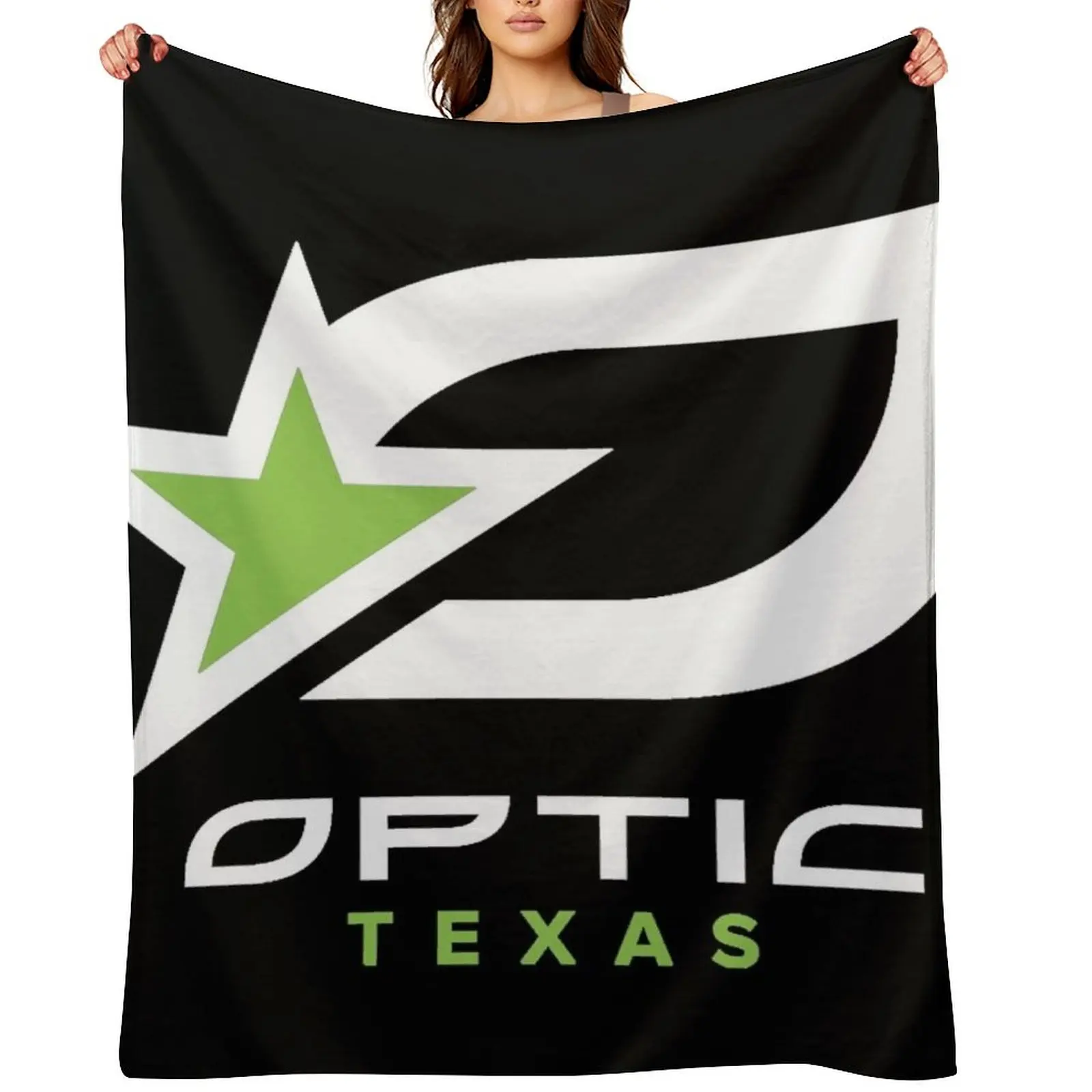 

OpTic Texas Logo Throw Blanket for sofa Bed Thermal valentine gift ideas Blankets