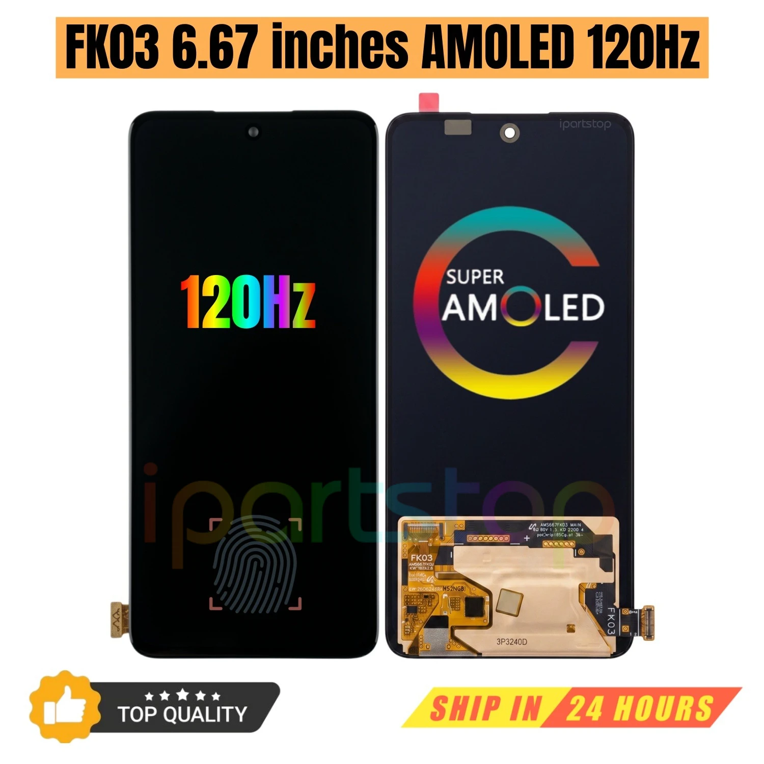 Ecran-de-remplacement-iparts-neuf-fk03-pour-oppo-realme-reno-oneplus-667-pouces-amoled-120hz-assemblage-d'ecran-tactile-oem-d'origine