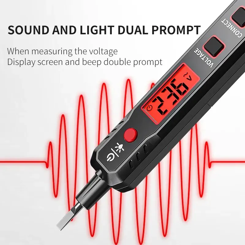 Voltage Multi-function Measurement Tool Digital Display Electrician Special Induction Test Pen Current Electric Sensor