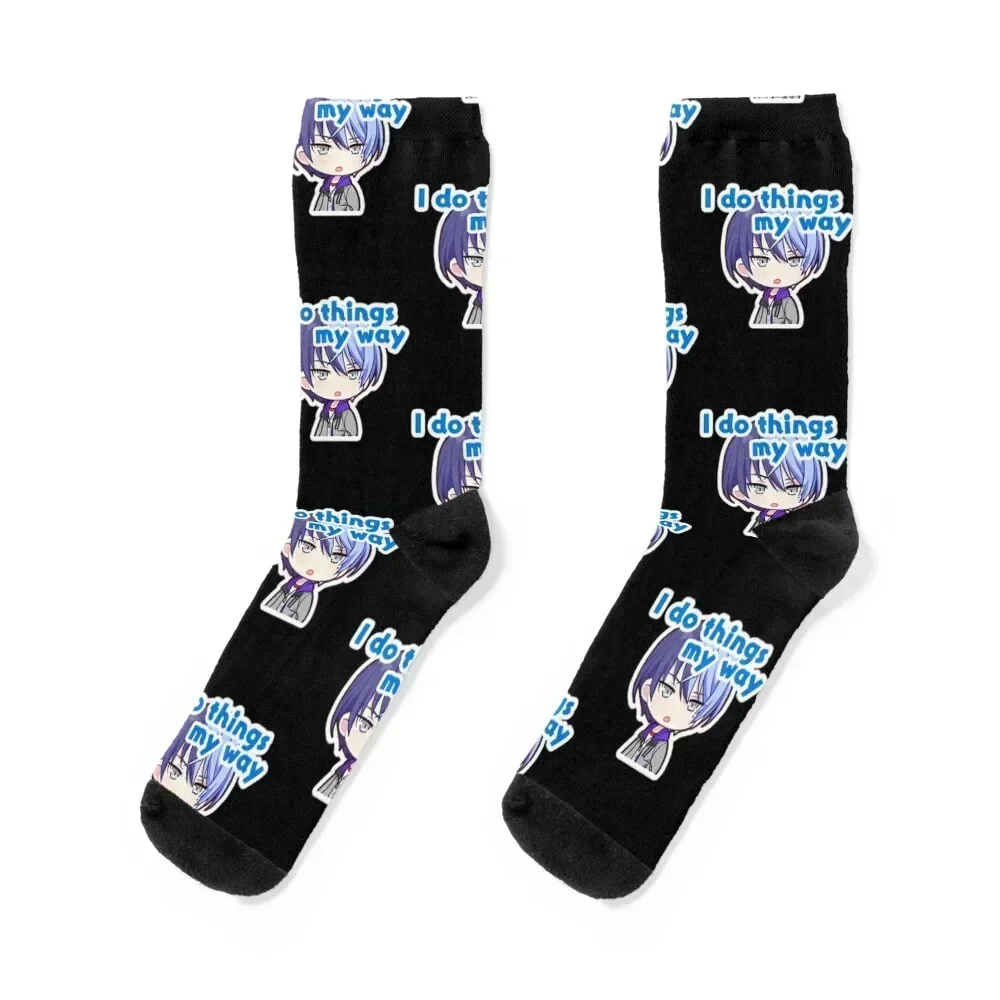 Aoyagi Toya Stamp Socks christmas stocking winter gifts Stockings man Run Mens Socks Women's