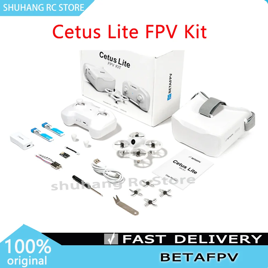 

BETAFPV Cetus Lite Kit /FPV Kit RC Quadcpoter Drone Remote Controlled Toy with Frsky D8 Receiver LiteRadio 1 Radio Transmitter