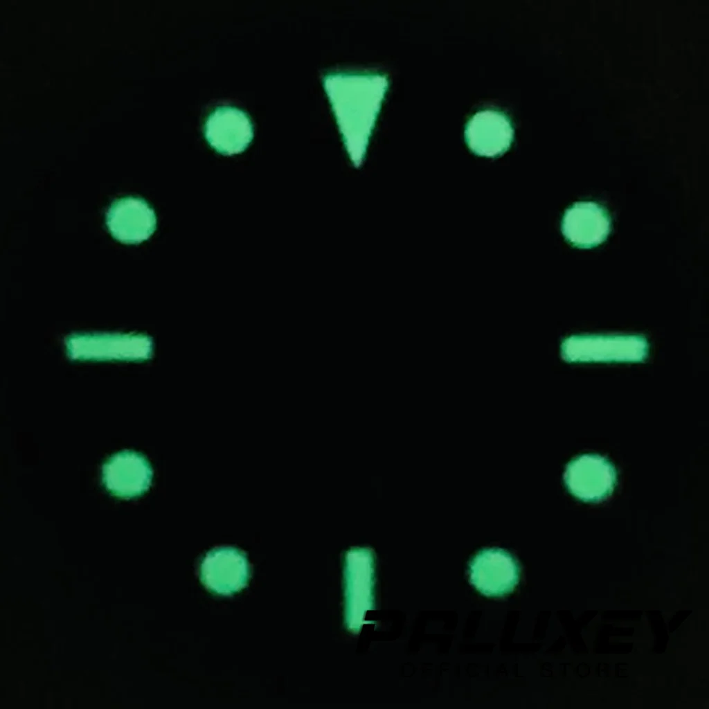 NH35 29mm Retro Dial Black White Dial Green Luminous Fit NH35 NH36 ETA2824 2836 PT5000 Miyata 8205 8215 DG2813 3804 Movement
