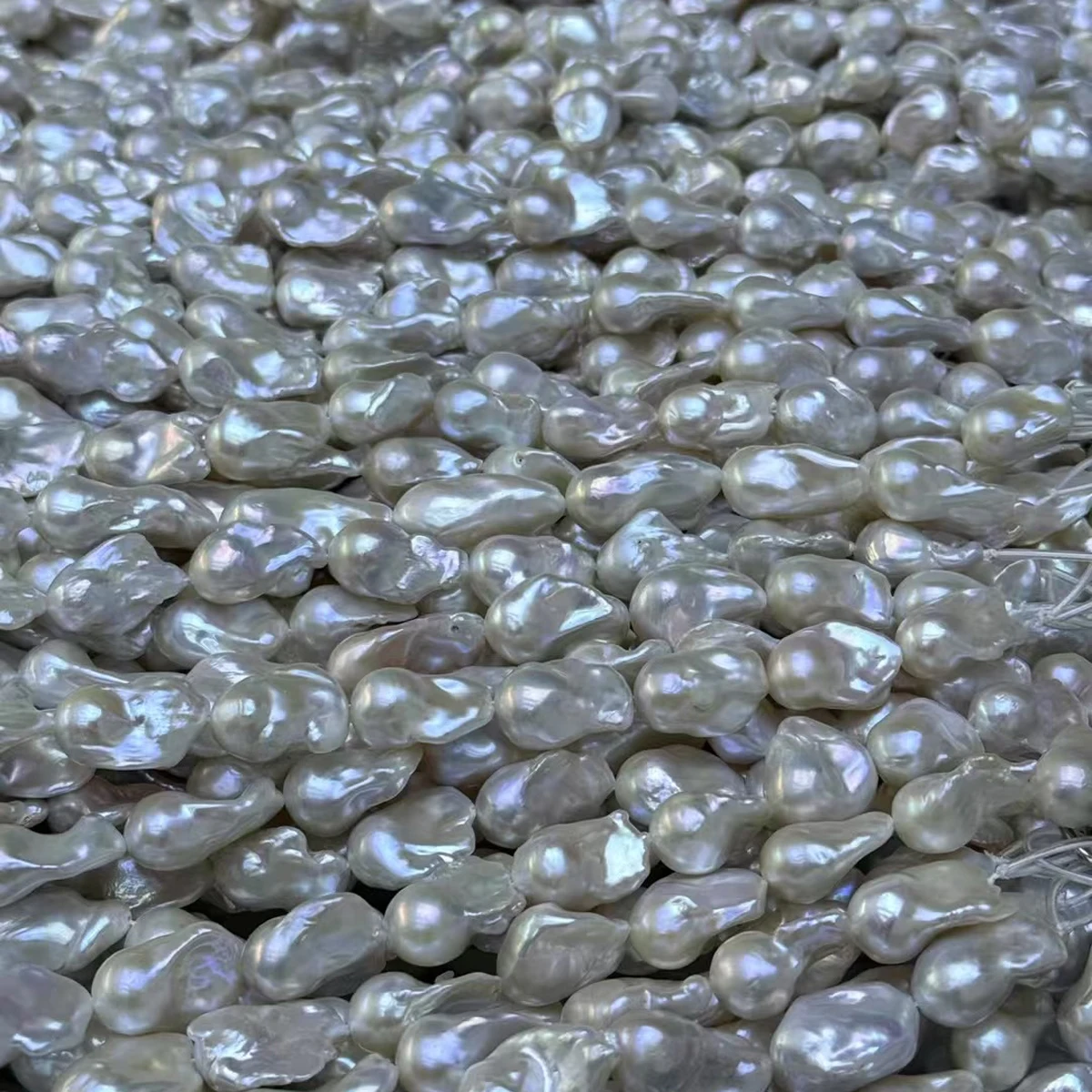 20-25mm6A+ Excellent Natural Freshwater Pearl Baroque Fish Tail Bead Jewelry Make DIY Necklace Bracelet Accessories Wedding Gift