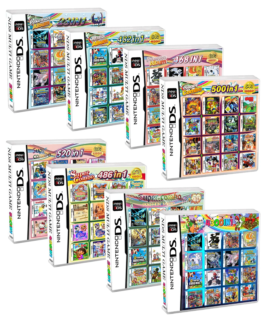 Tarjeta de consola de videojuegos, Cartucho de 4300 en 1, drogą clásica de juego NDSL DS, 2DS, 3DS, produkt Mud