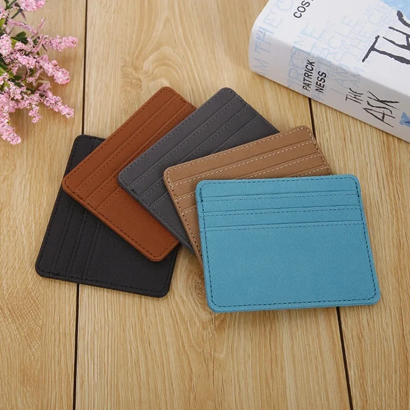 1 Pc Card Holder Slim Bank Credit Card ID Cards Coin Pouch Case Bag Wallet Organizer Women Men Thin Business Card Wallet