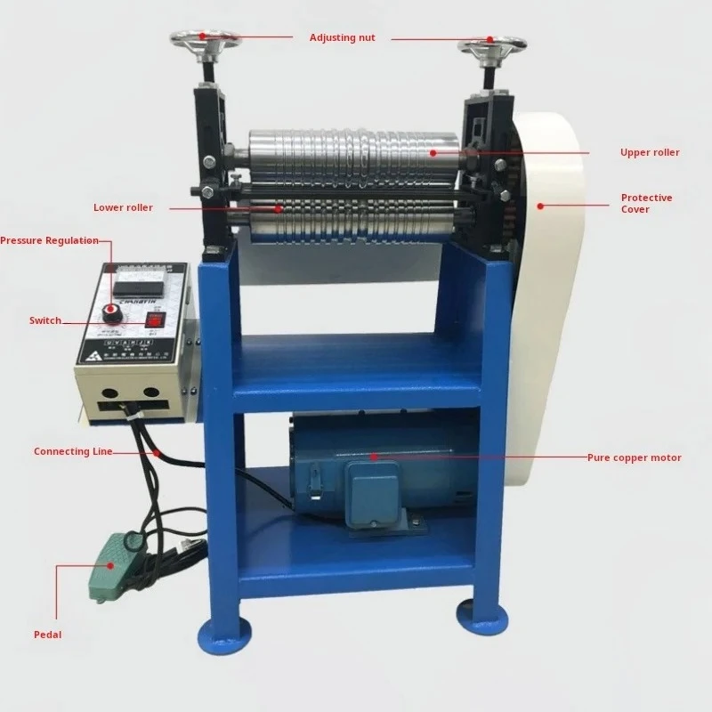 Roller Press Rhinestone Machine for Crystal Diamond Decorative Strip and Rhinestone Rope Making