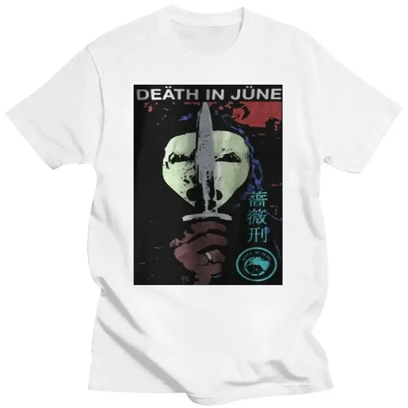 2024 Top Reprint Best Sold Death In June Vintage T-Shirt harajuku vintage graphic t shirts  streetwear  men clothing  oversized