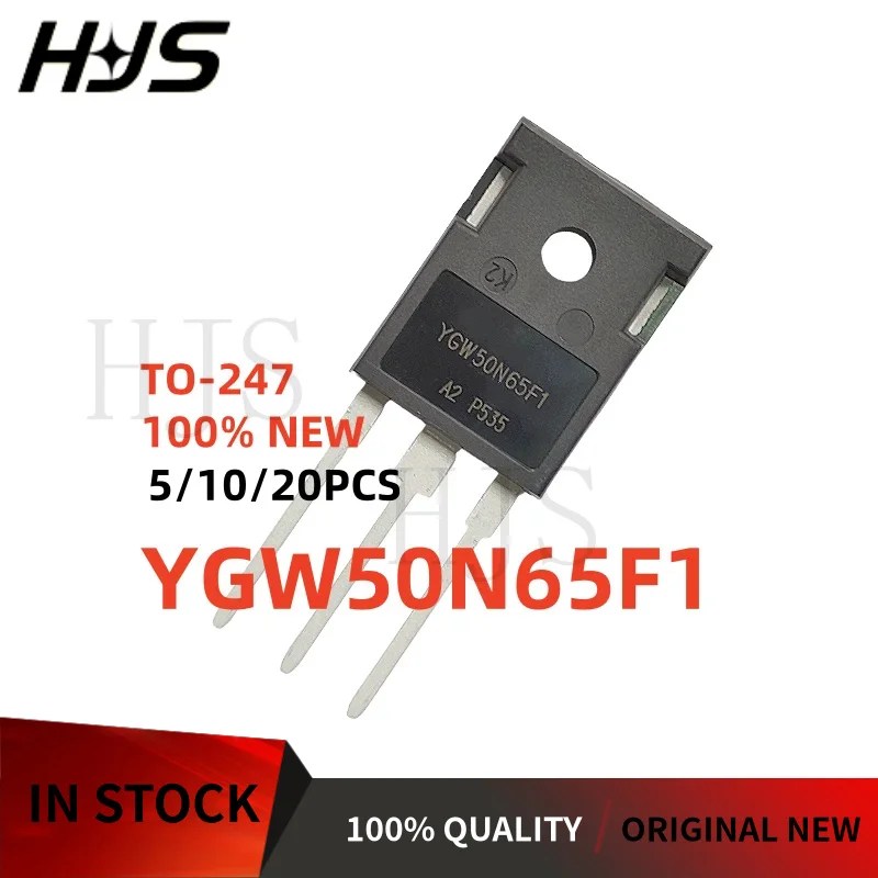 5-20PCS YGW50N65F1 YGW 50N65F1 50N65 TO-247 IGBT 트랜지스터 용접 기계 새로운 재고 있음