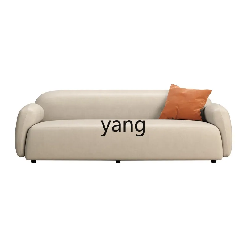 LTT sofa small apartment living room clothing store beauty salon reception straight sofa chair