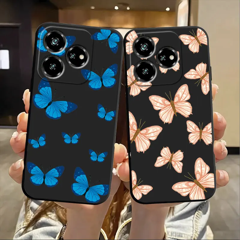 Mariposa para ZTE V60 diseño Vita funda Panda funda trasera de silicona suave para ZTE Blade V60 4G funda de teléfono a prueba de golpes proteger Fundas