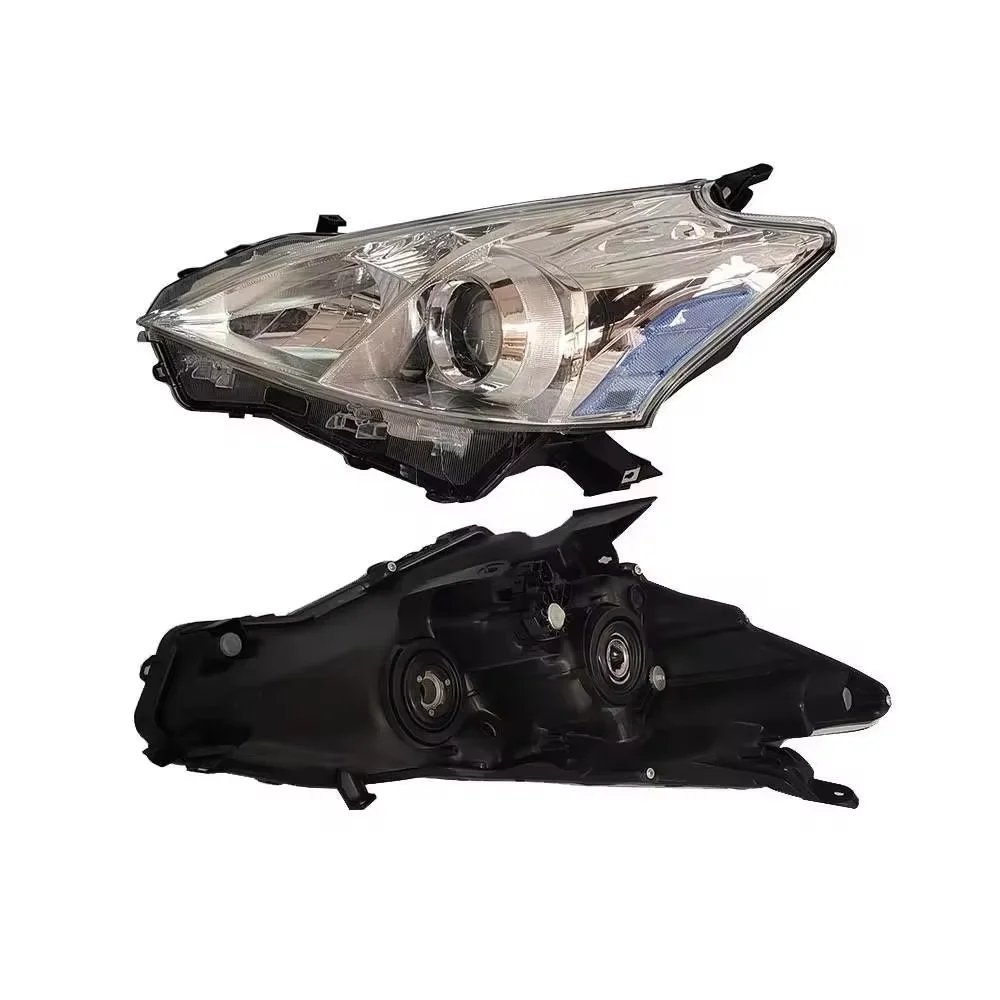 2Pcs Crystal Front Headlamp For Toyota Prius Plus Alpha ZVW40 2011 2012 2013 2014 OE Number 81185‑47430 81130‑47280 Head Light
