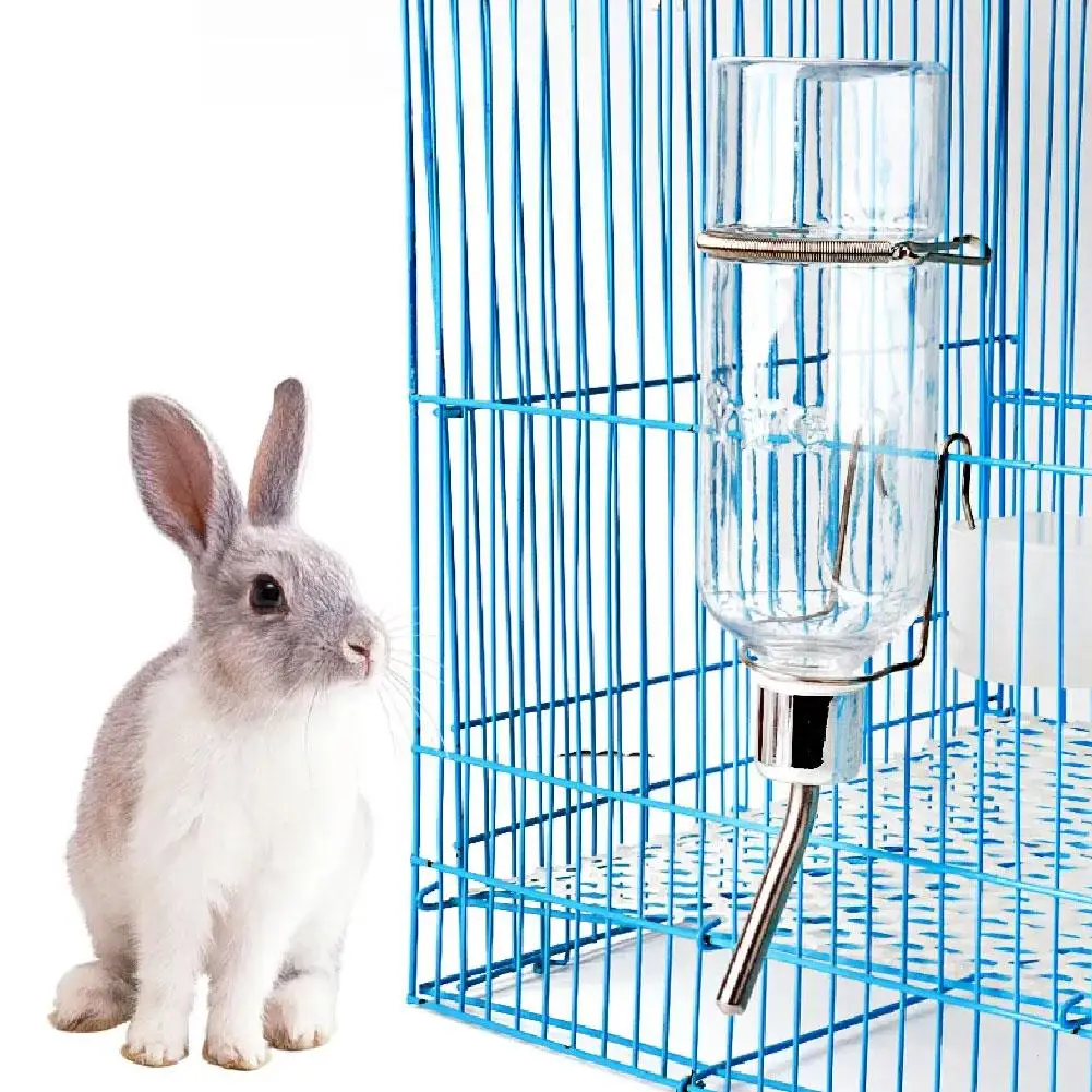 180 ml/350 ml Kleine Haustier Kaninchen Hamster Trinkflasche Meerschweinchen Wasserbrunnen Igel Totoro Trinkerspender Feeder – Detail 1