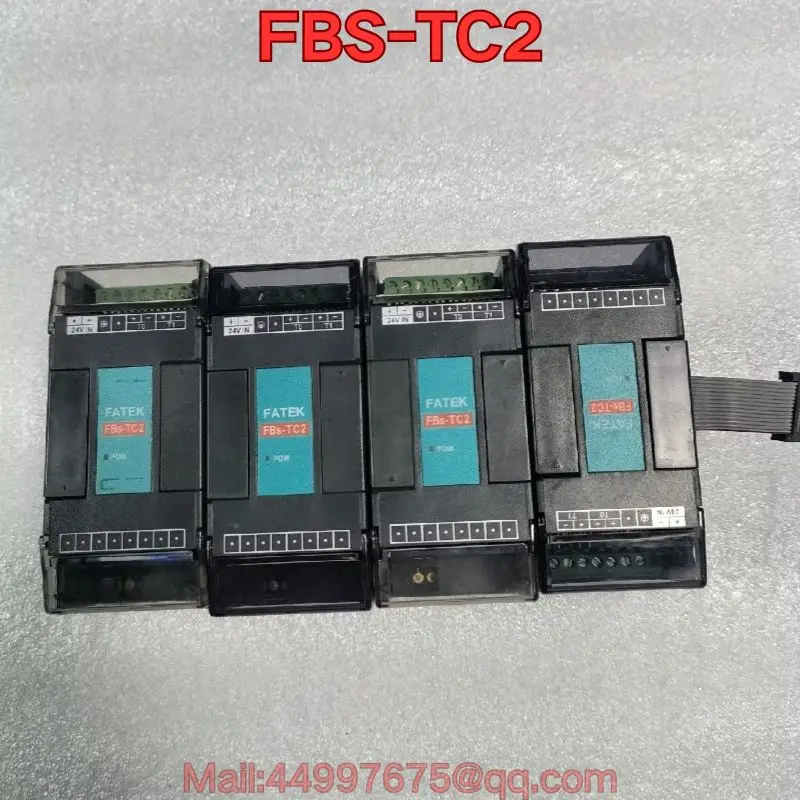 

Second-hand FBS-TC2 PLC module functional test is normal