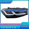BMW G38 용 자동차 스타일링 헤드라이트, BMW G30 LED 2018 2020 헤드라이트, DRL 신호등, 자동차 부품, 자동차 헤드램프 4