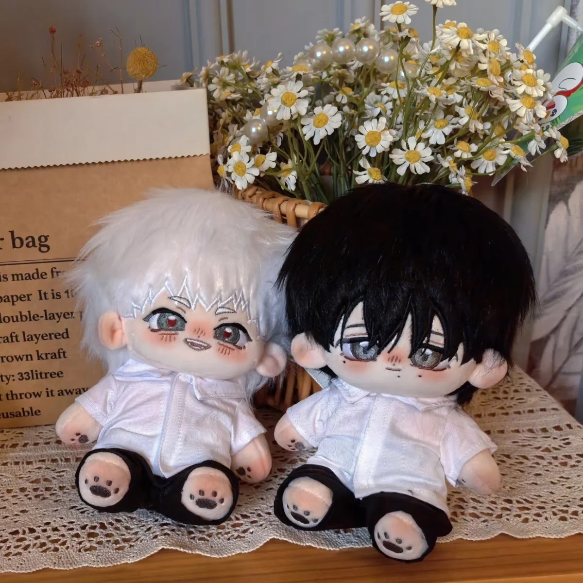 

20 см летняя Hikaru Died Tsujinaka Yoshiki аниме плюшевая кукла тело платье одежда плюшевые игрушки фигурки подарок на день рождения