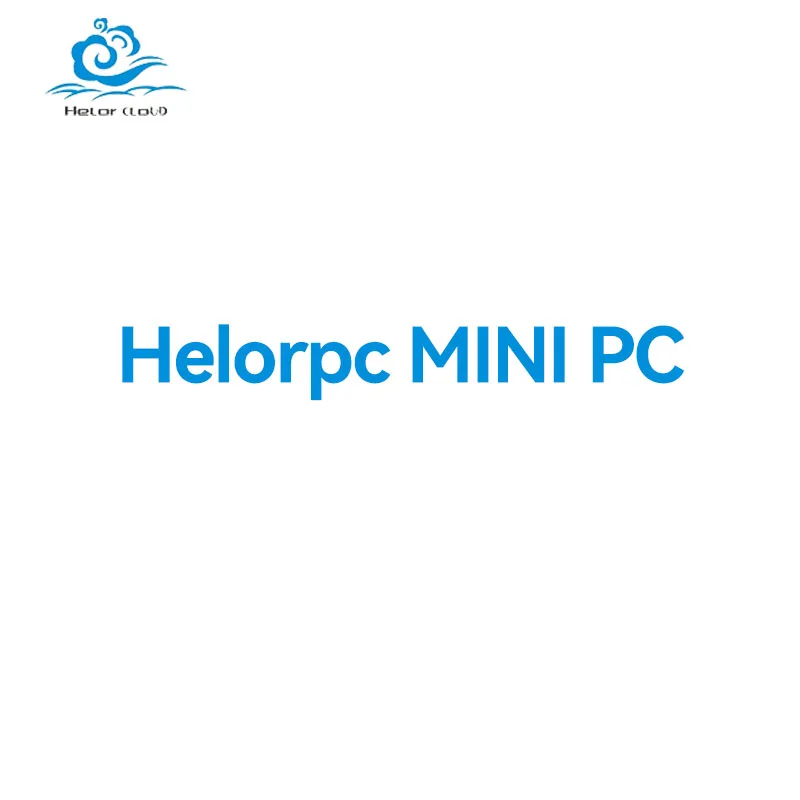 Helorpc Mini PC para juegos con AMD Ryzen7 8845HS compatible con WIN10/11 LINUX 2xDDR5 2xUSB 1xHDMI 1xDP 4xUSB 2x2.5G GbE LAN computadora