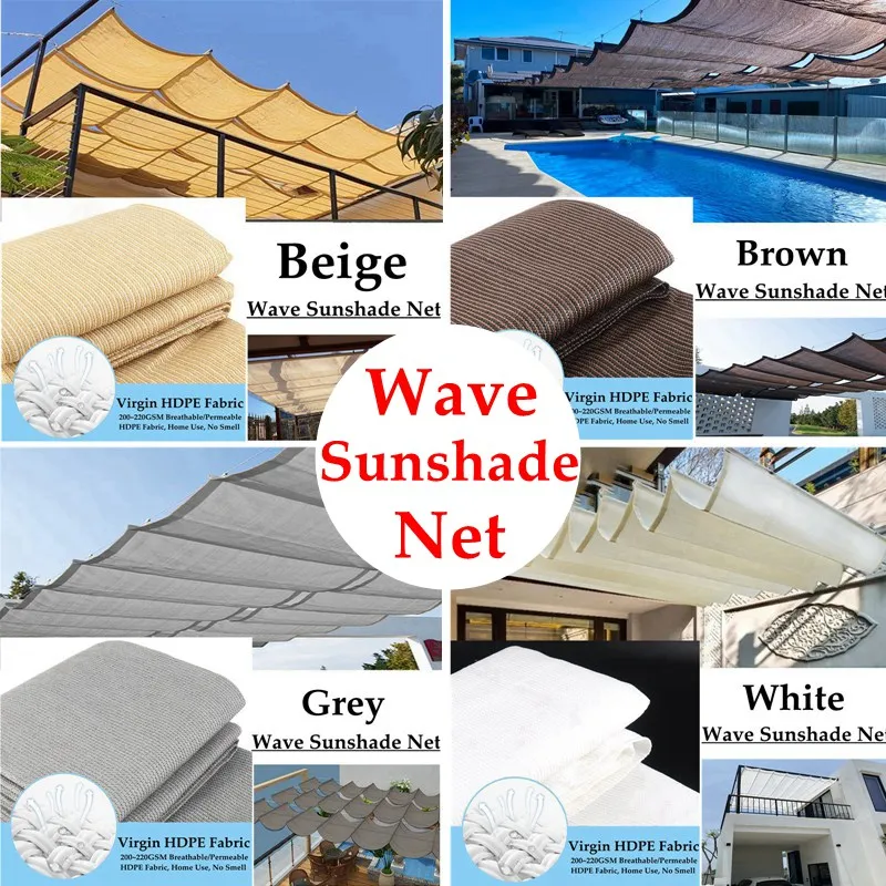 

Настраиваемый двор, павильон, телескопическая волна, солнцезащитная сетка, навес для солнечной комнаты, паруса, ткань, балкон, терраса, солнцезащитные сетки