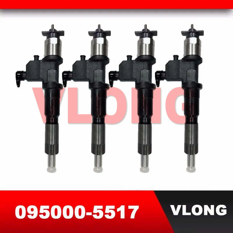 4PCS Fuel Injector For ZX40-7 ISUZU 6WF1 TC 6WG1 15.7D 8-97603415-7 095000-5513 095000-5512 095000-5511 095000-5516 095000-5517