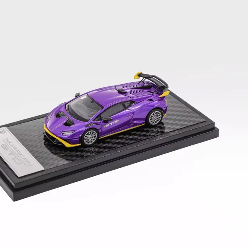

Литой под давлением оригинальный масштаб 1:64 Huracan STO модель из сплава, имитация украшения, хобби, сувениры, коллекция подарков, статический дисплей