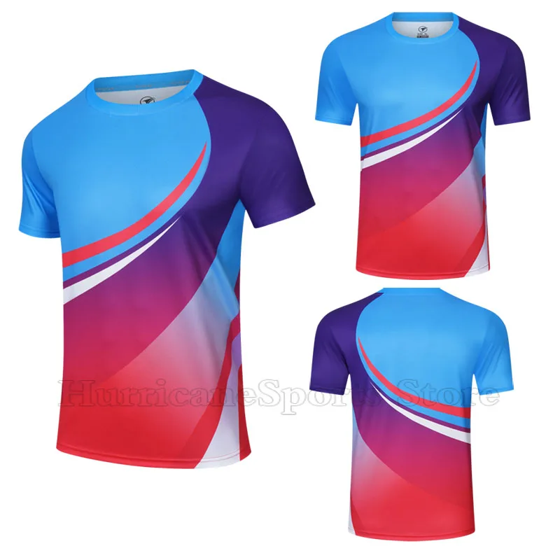 New Couple Tennis Shirts,Badminton Tshirts for Boys Table Tennis Shirt Girls,Men Women Ping Pong Jerseys Gym  Sports Shirt