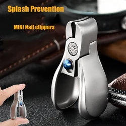 Professional Mini Nail Clippers High Quality Stainless Steel Large Opening Manicure Fingernail Cutter Ingrown Toenail Scissors