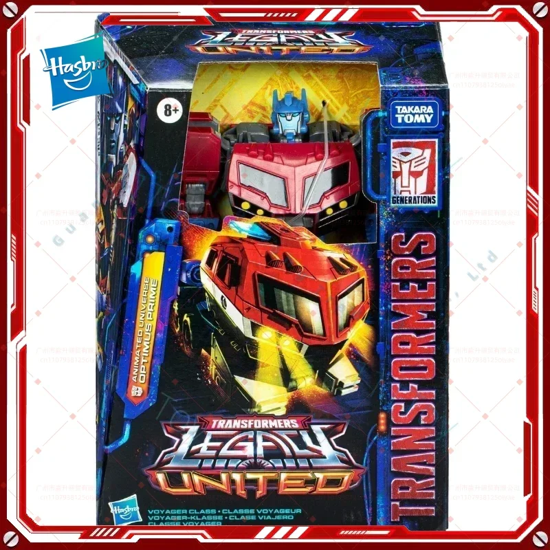 

In Stock Hasbro Transformers Classic Toys Legacy United Voyager Optimus Prime Action Figure Robot Toy Collectibles Gifts Hobbies