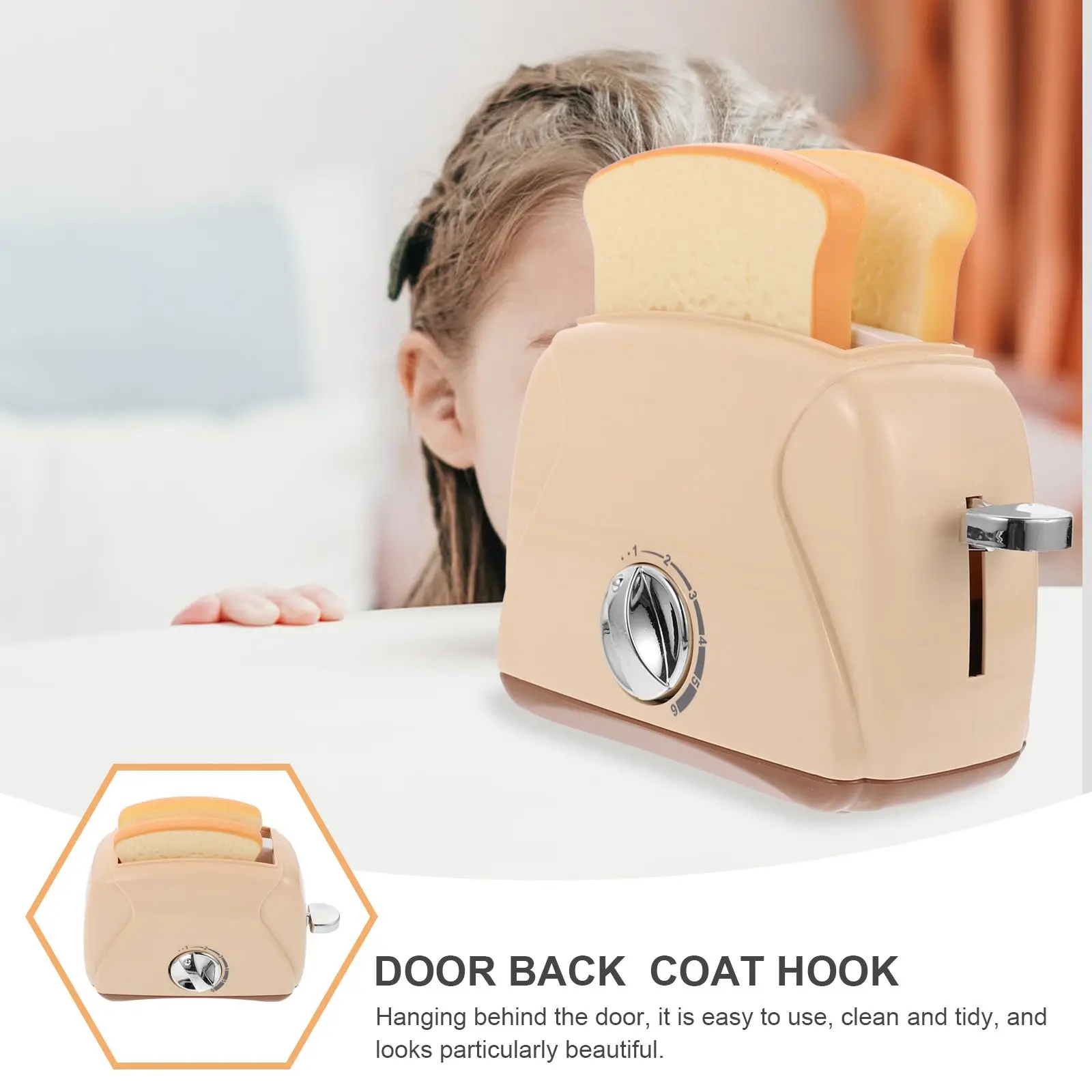 1 st Plastic Speelgoed Broodrooster Machine Retro Keuken Gadgets Mini Speelhuis Benodigdheden Gesimuleerde Meubels Kinderen Fantasiespel