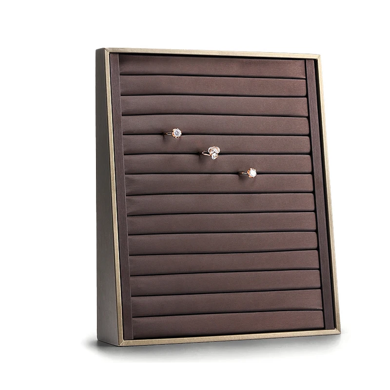 Bevel Jewelry Display Tray Ring Necklace Storage Bracelet Earrings Organizer Jewelry Exhibition Display Props Storage Of Jewelry