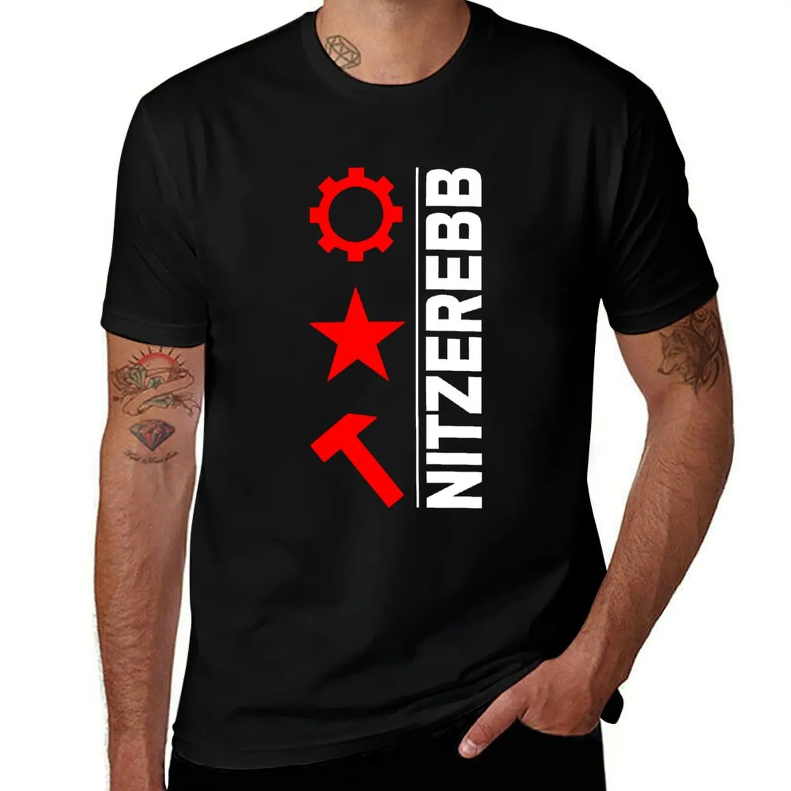 Футболка Nitzer Ebb, футболка группы, винтажный принт - индастриал-музыка, футболка EBM, уличный стиль, повседневная футболка.