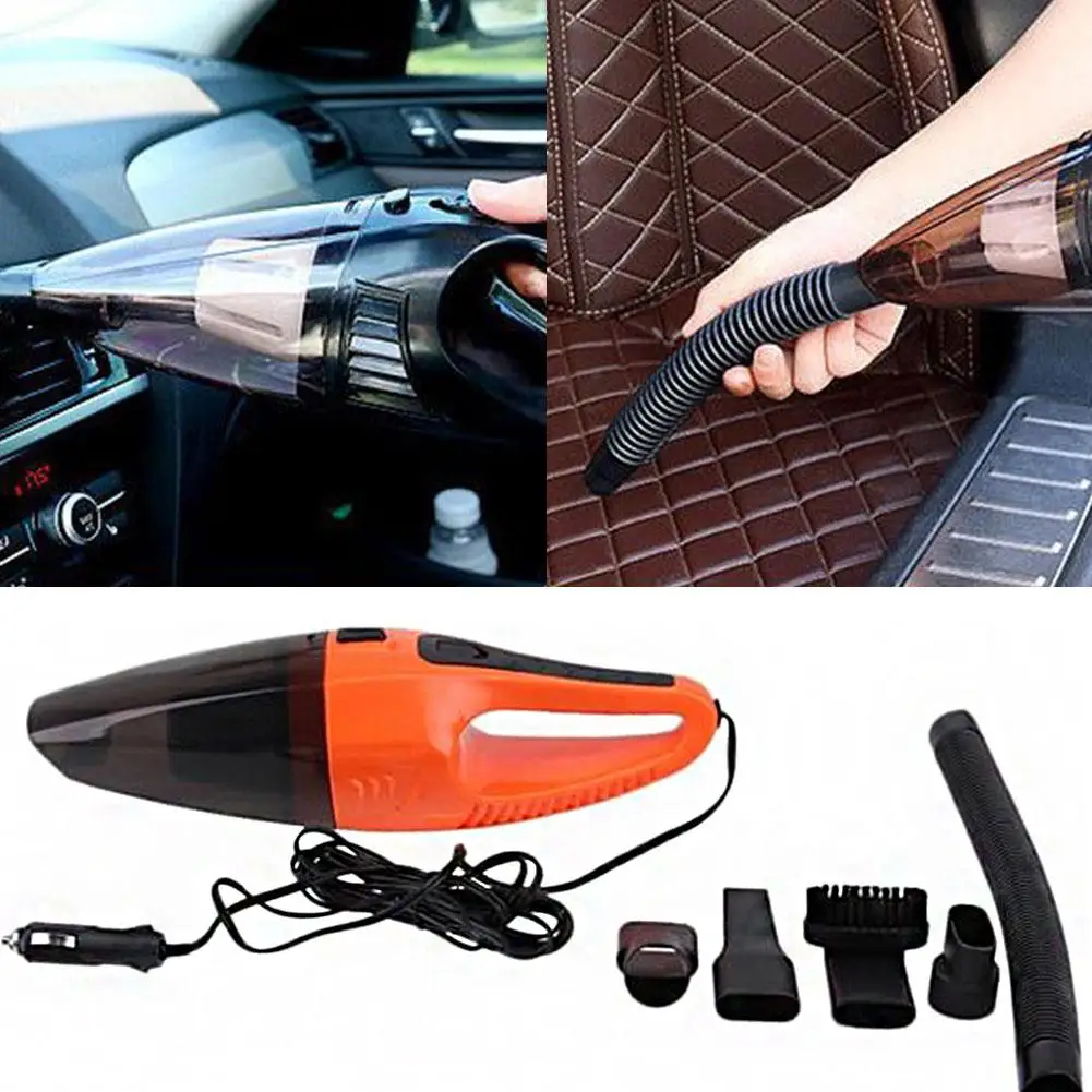 Car High-power Vacuum Cleaner Wireless Charging Handheld Wet And Dry Portable Vacuum Cleaner Highefficiency Filtration And Clean