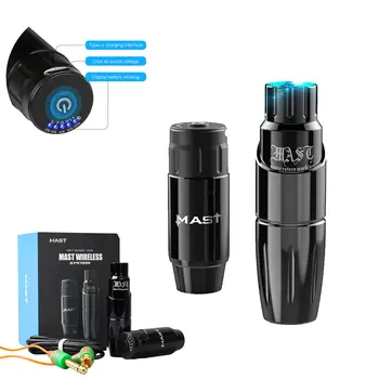 專業紋身旋轉機套裝無線電池筆藝術家化妝永久紋身用品 10 最佳銷售 紋身機桅杆 - №5