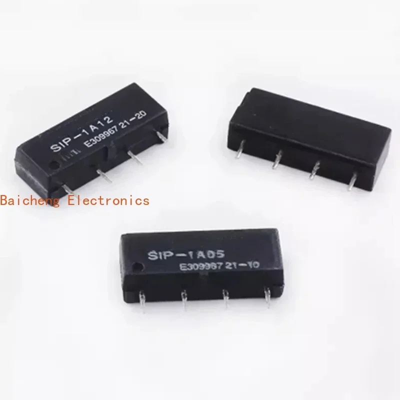 5pcs 5V 12V 24V Reed Relay Switch Module SIP-1A05 SIP-1A12 SIP-1A24 4PIN