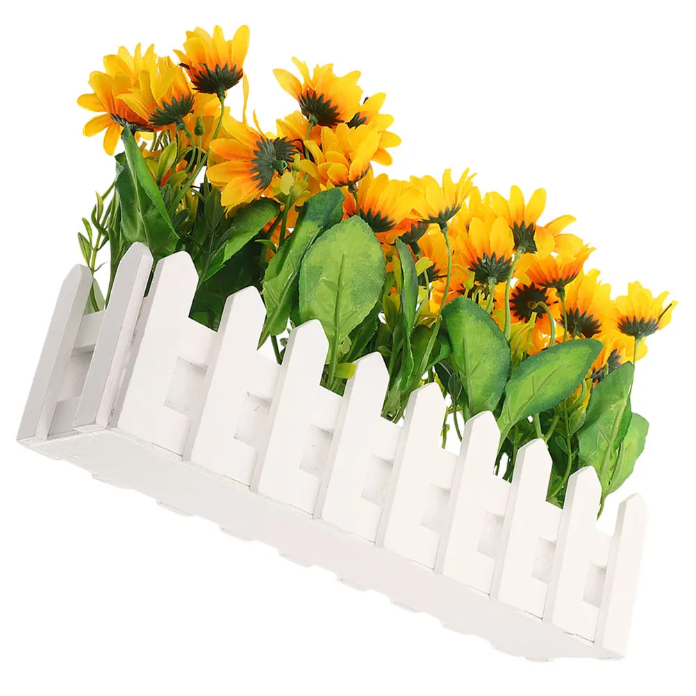 

40 White Wedding Wedding Faux Sunflower Decor Floral Sunflower Living Room Decor Arrangements Living Room Desktop