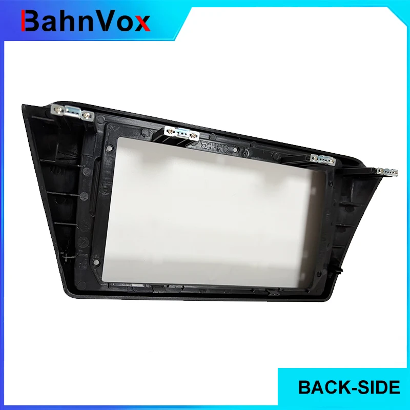 9 inch Android Car Radio frame for Skoda Fabia 2015 2016 2017 2018 2019 2din Stereo GPS Fascia bezel Panel Adapter wire harness view 3